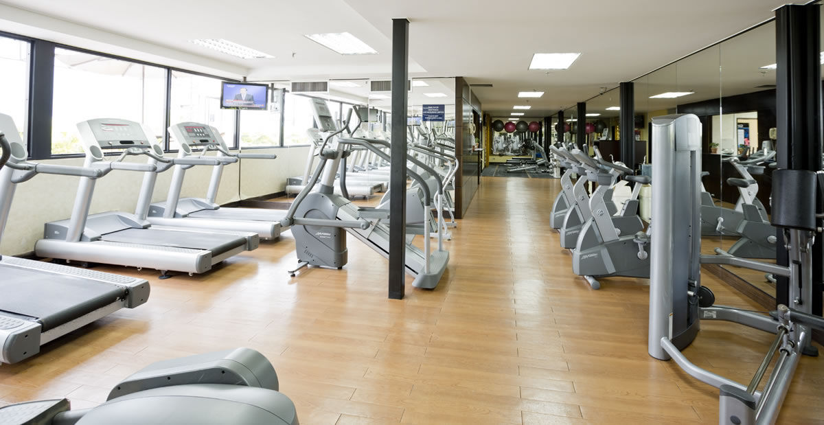 Eurobuilding Hotel & Suites Caracas Ngoại thất bức ảnh The gym at the hotel